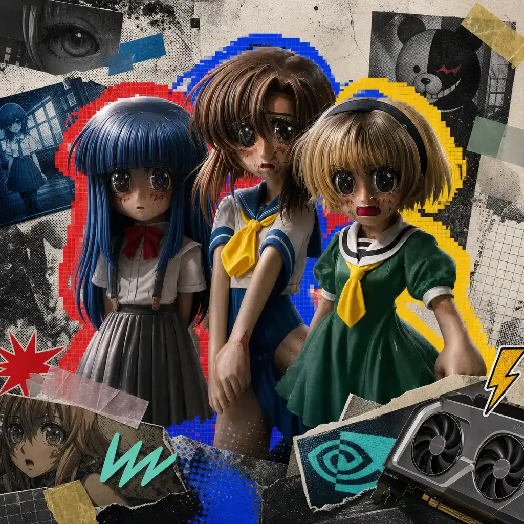DLSS 5 Anime Tests Make Cute Games Uncanny