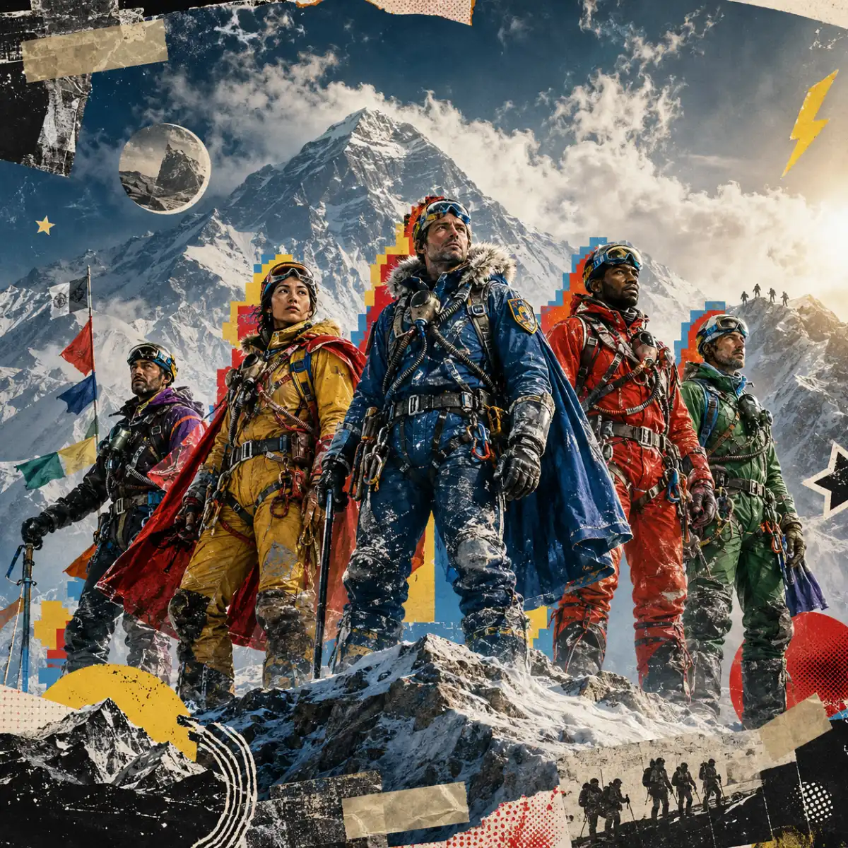 Justice League of Mount Everest Targets Flash