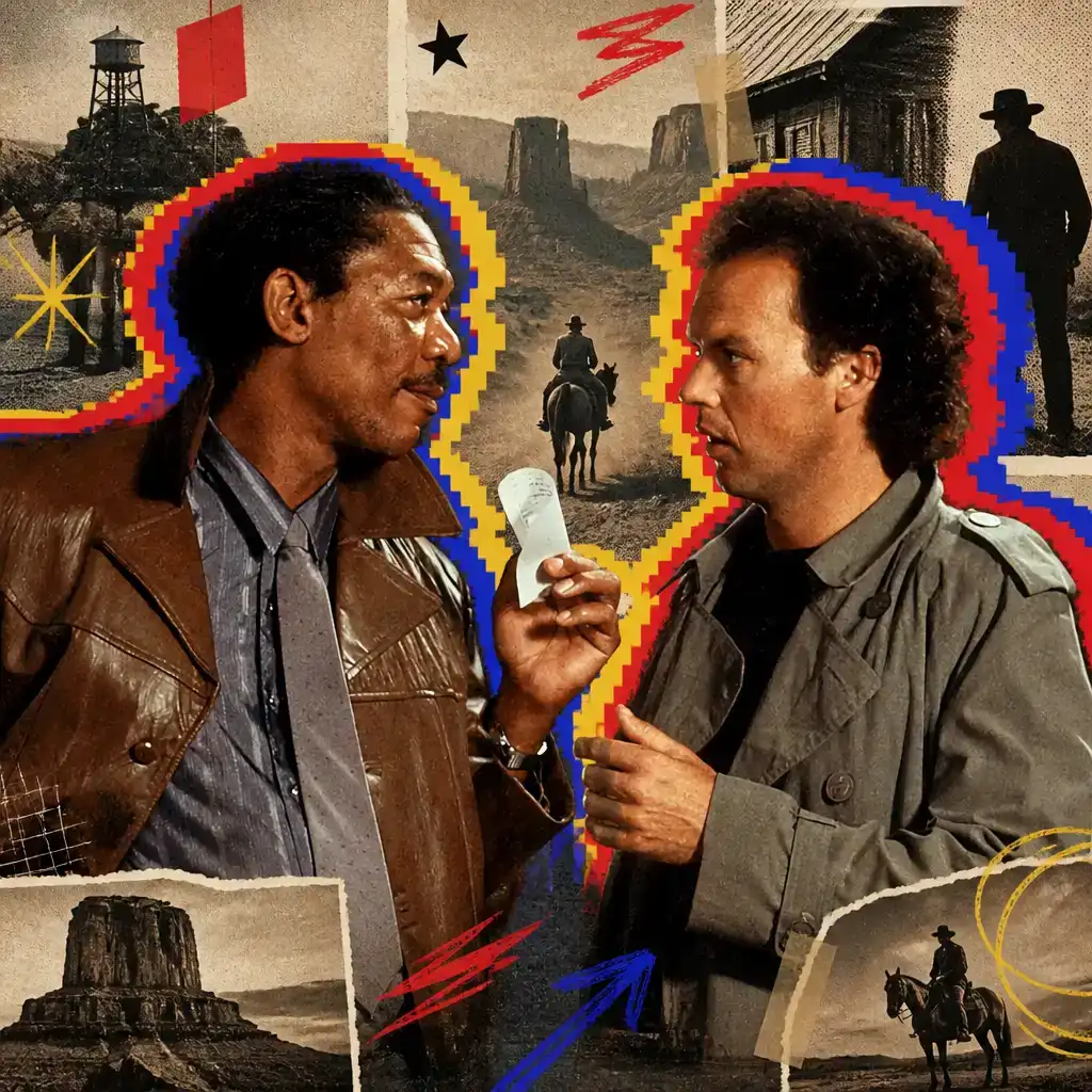 Rode to Ruin Reunites Keaton and Freeman