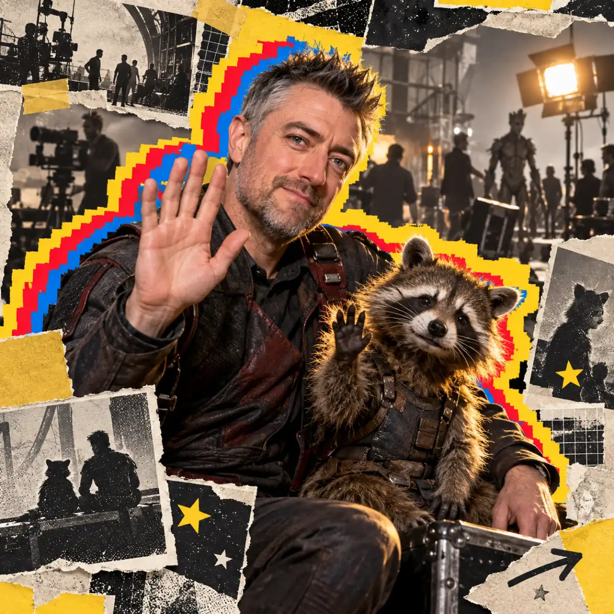 Sean Gunn Retires From Playing Rocket Raccoon